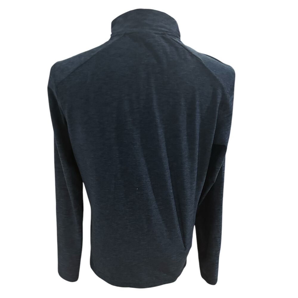 Kyodan Blue 3/4 zip Long Sleeve Pull Over Medium - Picture 2 of 4